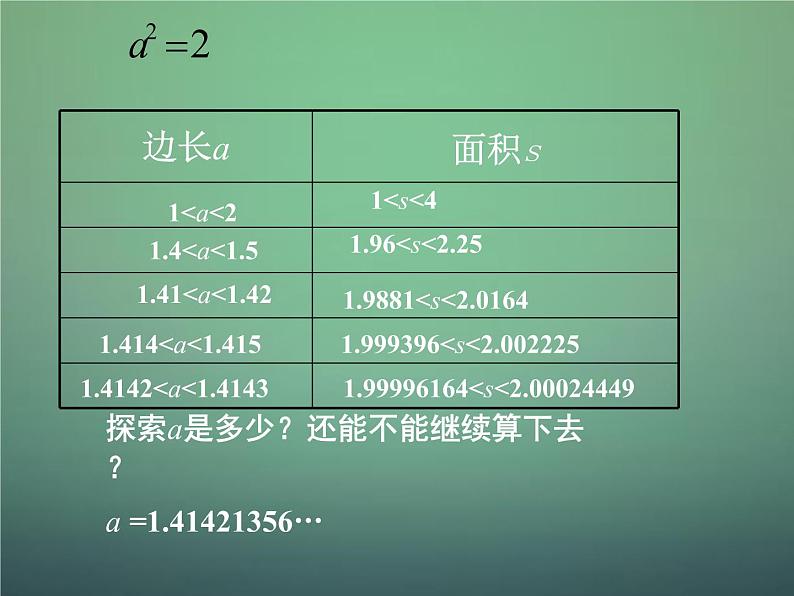 北师大初中数学八上《2.1认识无理数》PPT课件 (1)05