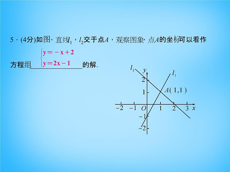 北师大初中数学八上《5.6二元一次方程与一次函数》PPT课件 (5)06