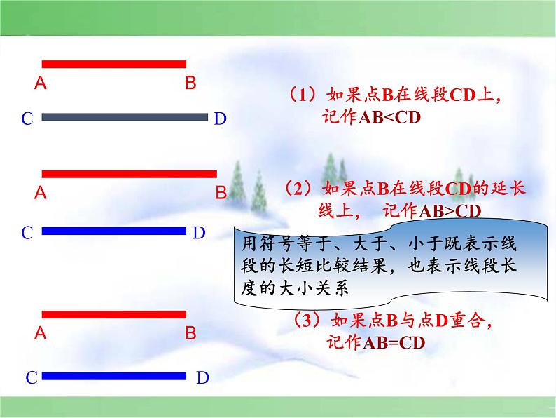 沪科版数学七年级上册 4.3 线段的长短比较(9) 课件05