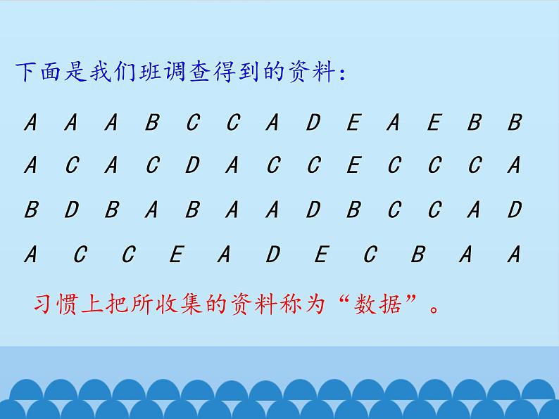 沪科版数学七年级上册 5.1 数据的收集_ 课件04