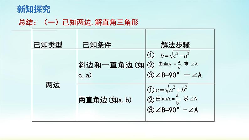 人教版九年级数学下册 28-2-1 解直角三角形 课件08