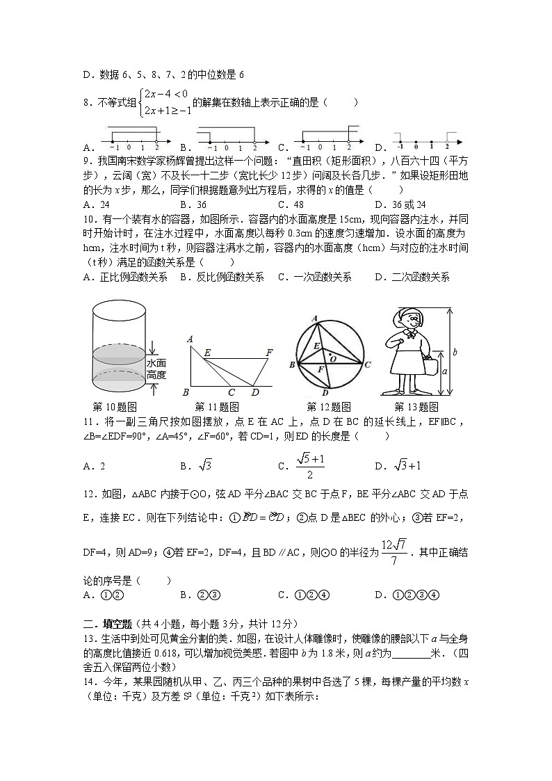 2021年湖南省长沙市长沙县中考二模数学试题（解析版+原卷版）02