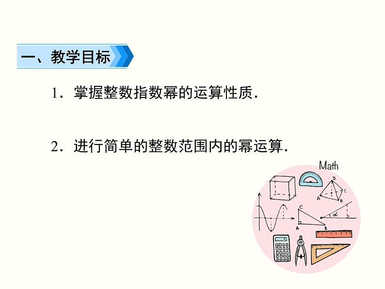 人教版数学八年级上册 15.2.3 整数指数幂 课件第2页