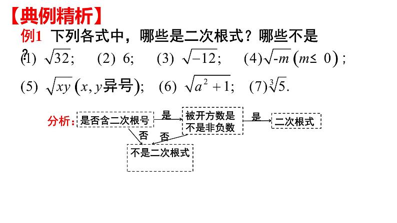 人教版八年级下册课件 16.1.1 二次根式的概念第8页