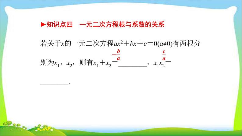 中考数学新突破复习第二章方程(组)与不等式(组)2.2一元二次方程优质课件PPT07