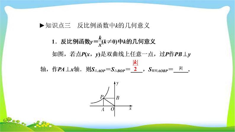 中考数学新突破复习第三章函数3.3反比例函数优质课件PPT第7页