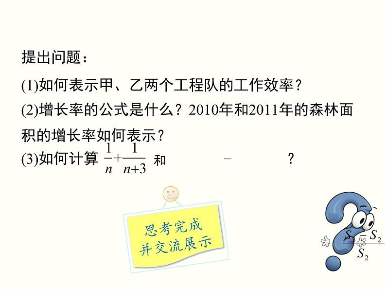 人教版数学八年级上册 15．2.2　分式的加减 第1课时　分式的加减课件第7页