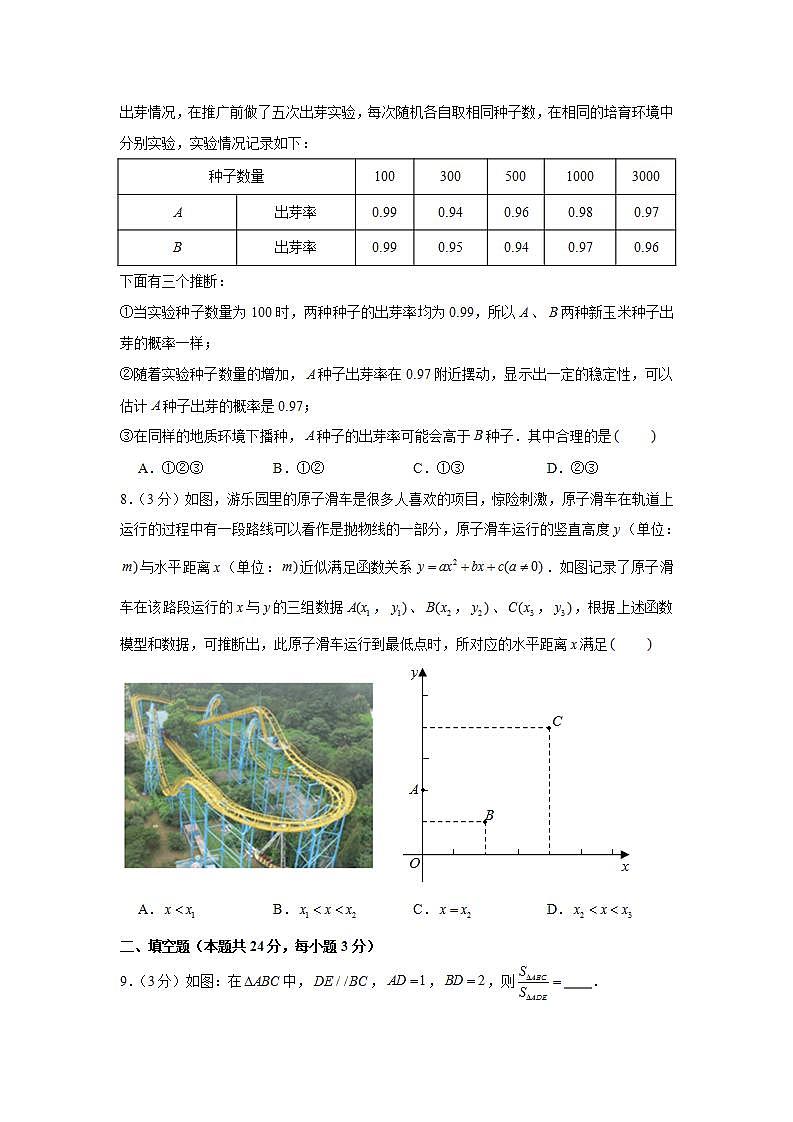 2020-2021学年北京市门头沟区九年级（上）期末数学试卷第2页