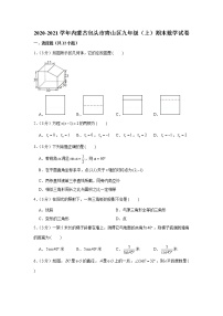 2020-2021学年内蒙古包头市青山区九年级（上）期末数学试卷