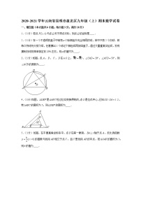 2020-2021学年云南省昆明市盘龙区九年级（上）期末数学试卷