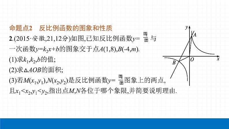 2022届初中数学一轮复习 第11讲 反比例函数及其应用 课件05