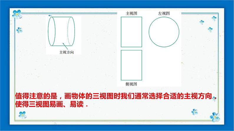 浙教版数学九年级下册 3.2简单几何体的三视图（2）   课件+教案+学案07