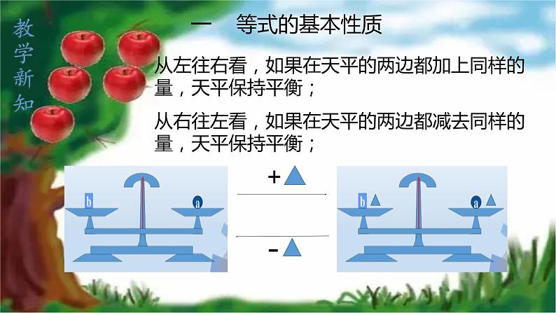 人教版七年级上册3.1.2等式的性质课件+教案+练习05