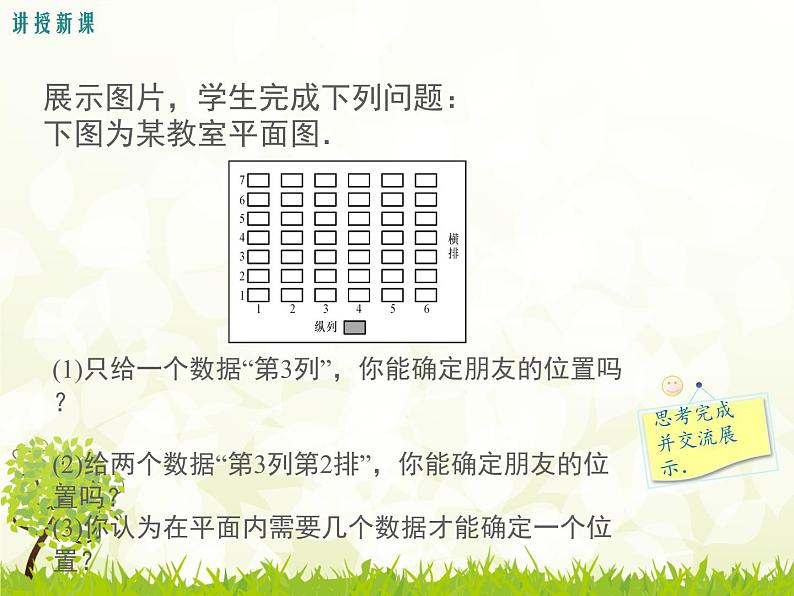 人教版数学七年级下册7.1.1有序数对课件（19张）06