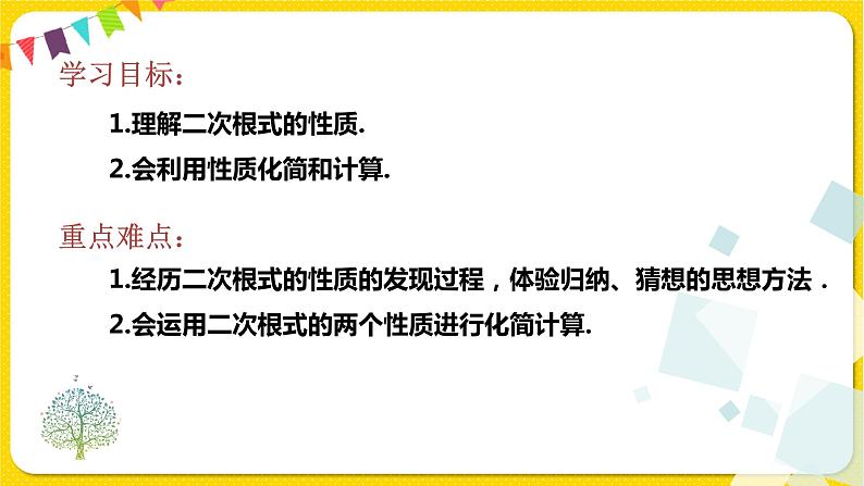 人教版八年级下册数学第十六章—— 16.1 第2课时 二次根式的性质课件PPT第2页