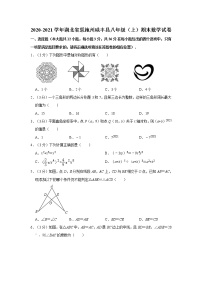 2020-2021学年湖北省恩施州咸丰县八年级（上）期末数学试卷  word，解析版