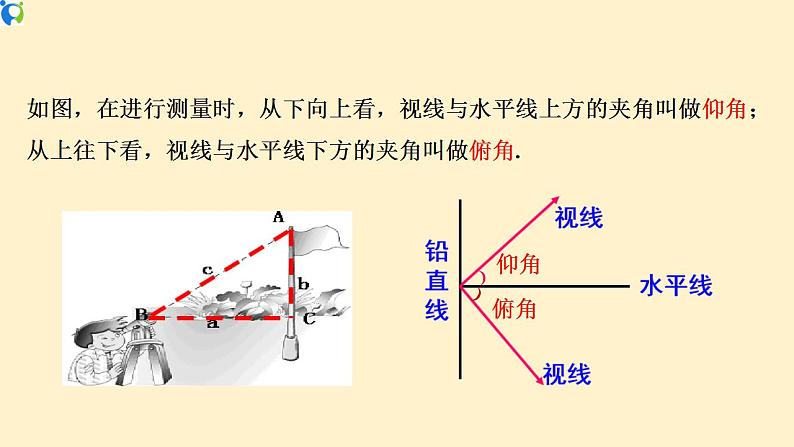 28.2.2  (2)  应用举例(仰角、俯角)-课件（送教案+练习）05