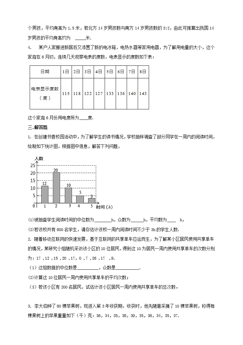 20.2.3用样本平均数估计总体平均数（课件+教案+练习）02