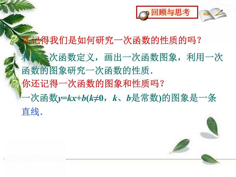 华师大版八年级下册《反比例函数的图象和性质》同步课件02