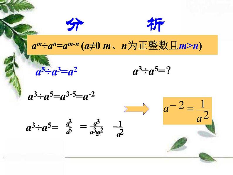 华师大版八年级下册 《零次幂和负整数指数幂》教学课件第4页