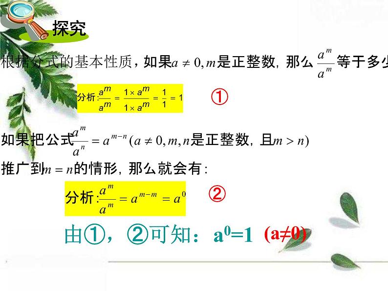 华师大版八年级下册《零次幂和负整数指数幂》同步课件06