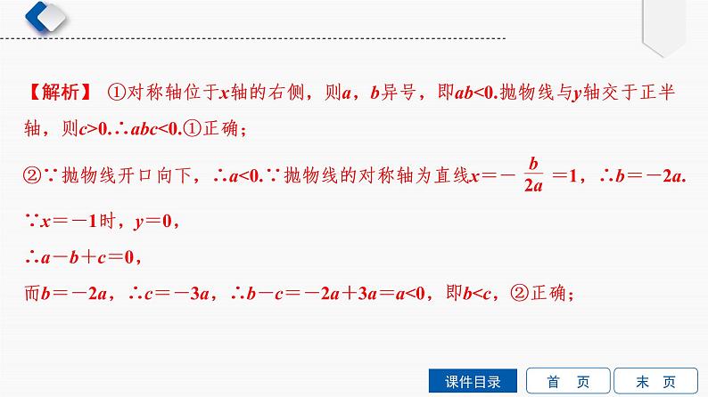 专题提升(7)　二次函数的图象和性质的综合运用课件PPT第6页