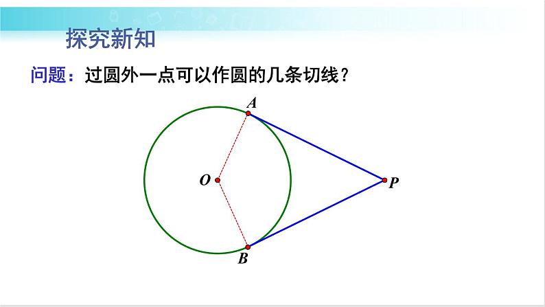 华师大版数学九年级下册 27.2 切线长定理与三角形的内切圆 教学课件05