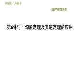 沪科版八年级下册数学 期末提分练 第6课时　勾股定理及其逆定理的应用 习题课件