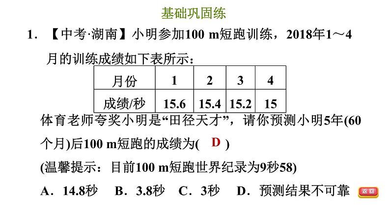 冀教版八年级下册数学 第21章 21.4.1  含一个一次函数的应用 习题课件04