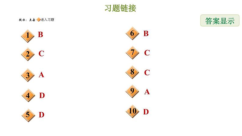 冀教版八年级下册数学 期末复习专题练 专题2.平面直角坐标系 习题课件02