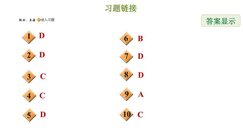 冀教版八年级下册数学 第22章 22.7 多边形的内角和与外角和 习题课件02