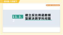 初中数学苏科版八年级下册11.1 反比例函数习题ppt课件