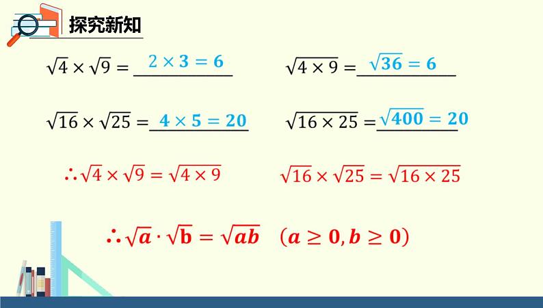 2021-2022学年人教版数学八年级下册16.2二次根式的乘除-课件 (1)第2页