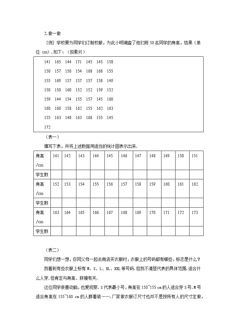 《频数分布表和频数分布直方图》教案03