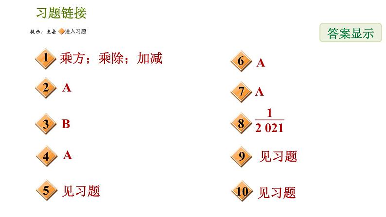 北师版八年级下册数学 第5章 5.3.3  分式的混合运算 习题课件第2页