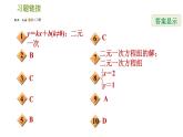 人教版八年级下册数学 第19章 19.2.8  一次函数与二元一次方程(组)) 习题课件