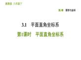 湘教版八年级下册数学 第3章 3.1.1 平面直角坐标系 习题课件