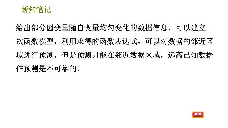 湘教版八年级下册数学 第4章 4.5.2 利用一次函数进行预测 习题课件第3页