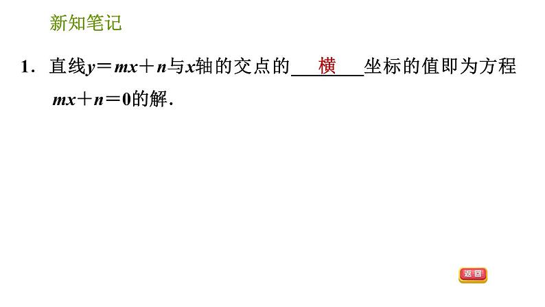 湘教版八年级下册数学 第4章 4.5.3 一次函数与一次方程(组) 习题课件第3页