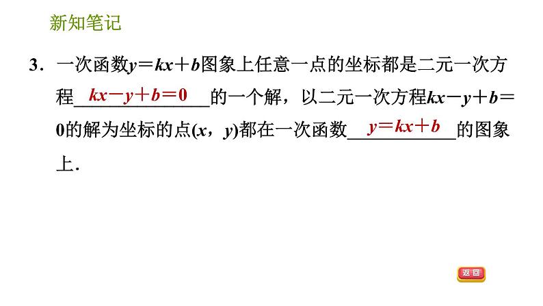 湘教版八年级下册数学 第4章 4.5.3 一次函数与一次方程(组) 习题课件第5页