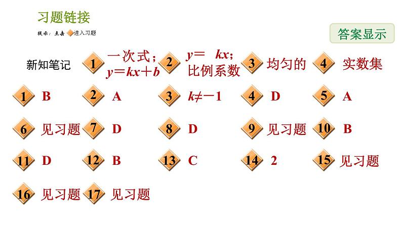 湘教版八年级下册数学 第4章 4.2 一次函数 习题课件02