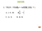 冀教版八年級(jí)下冊(cè)數(shù)學(xué) 第21章 21.2.1  一次函數(shù)的圖像 習(xí)題課件