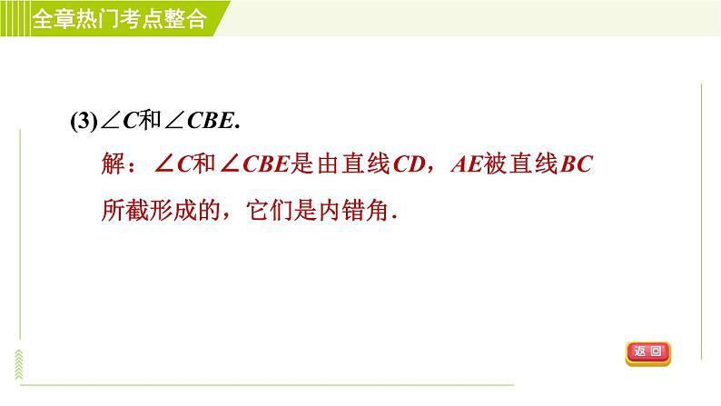 浙教版七年级下册数学 第1章 全章热门考点整合 习题课件05