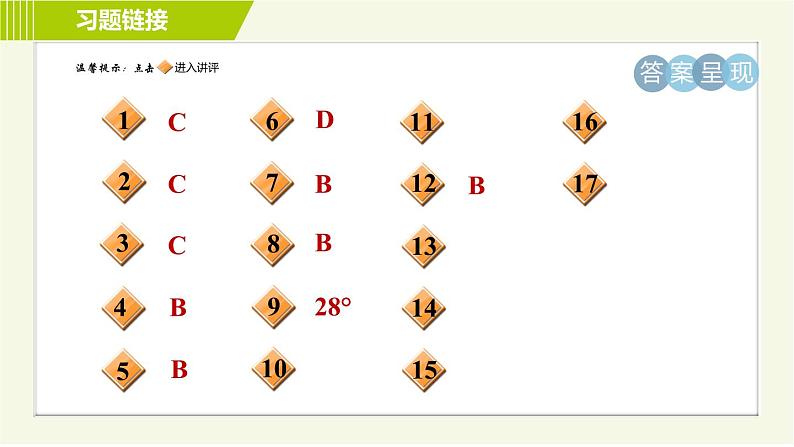 浙教版七年级下册数学 第1章 1.4.1平行线的同位角性质 习题课件02