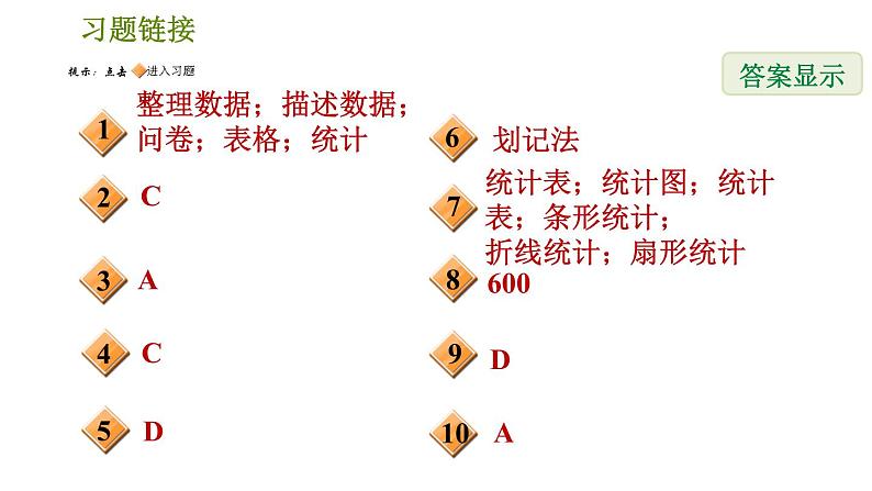 人教版七年级下册数学 第10章 10.1.1  数据的收集、整理与描述 习题课件02