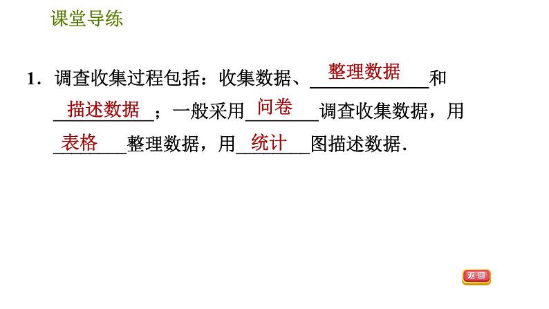 人教版七年级下册数学 第10章 10.1.1  数据的收集、整理与描述 习题课件04