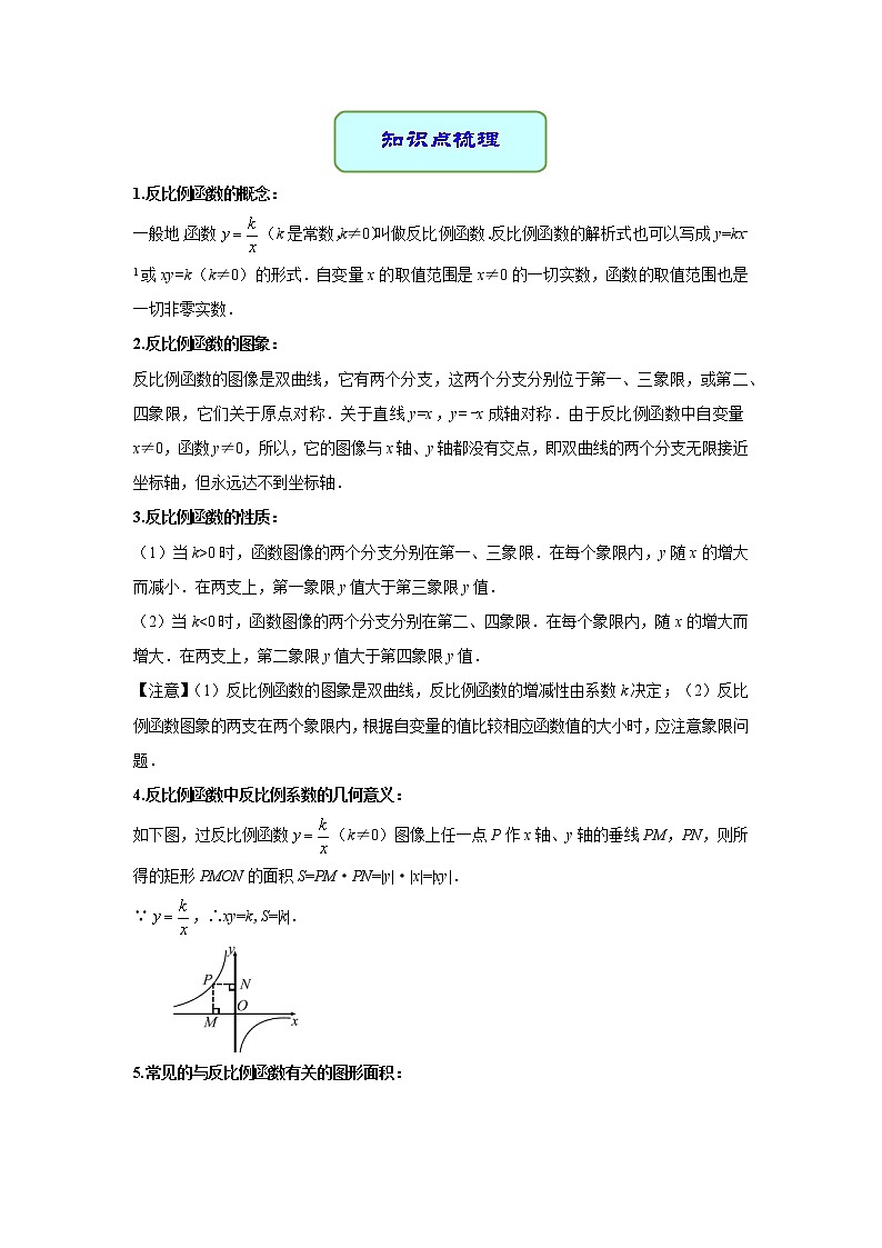专题15 反比例函数及其应用（学案）02