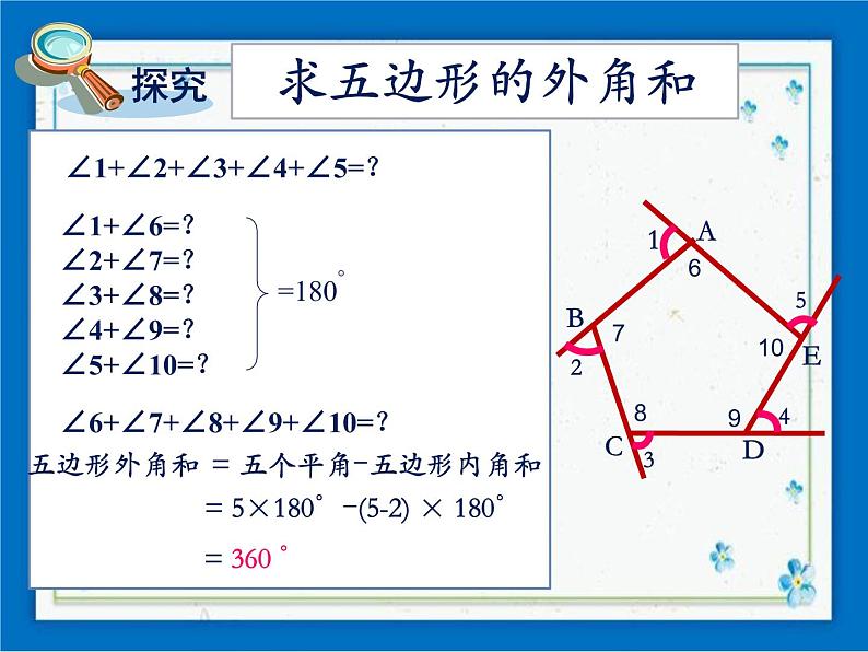 22.1（2）多边形的外角和 课件（21张ppt)第6页