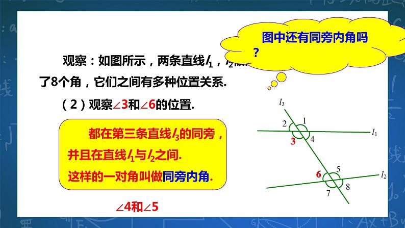 1.2 同位角、内错角、同旁内角-课件第6页