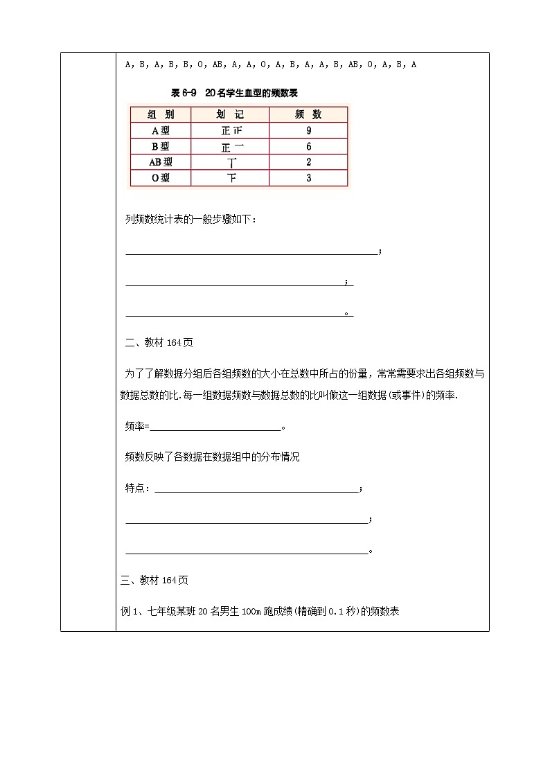 6.4频数与频率导学案第2页